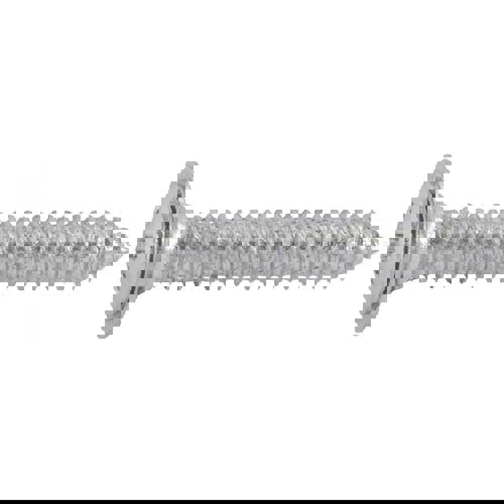 Sheet Metal Screw: #8, Oval Head, Phillips